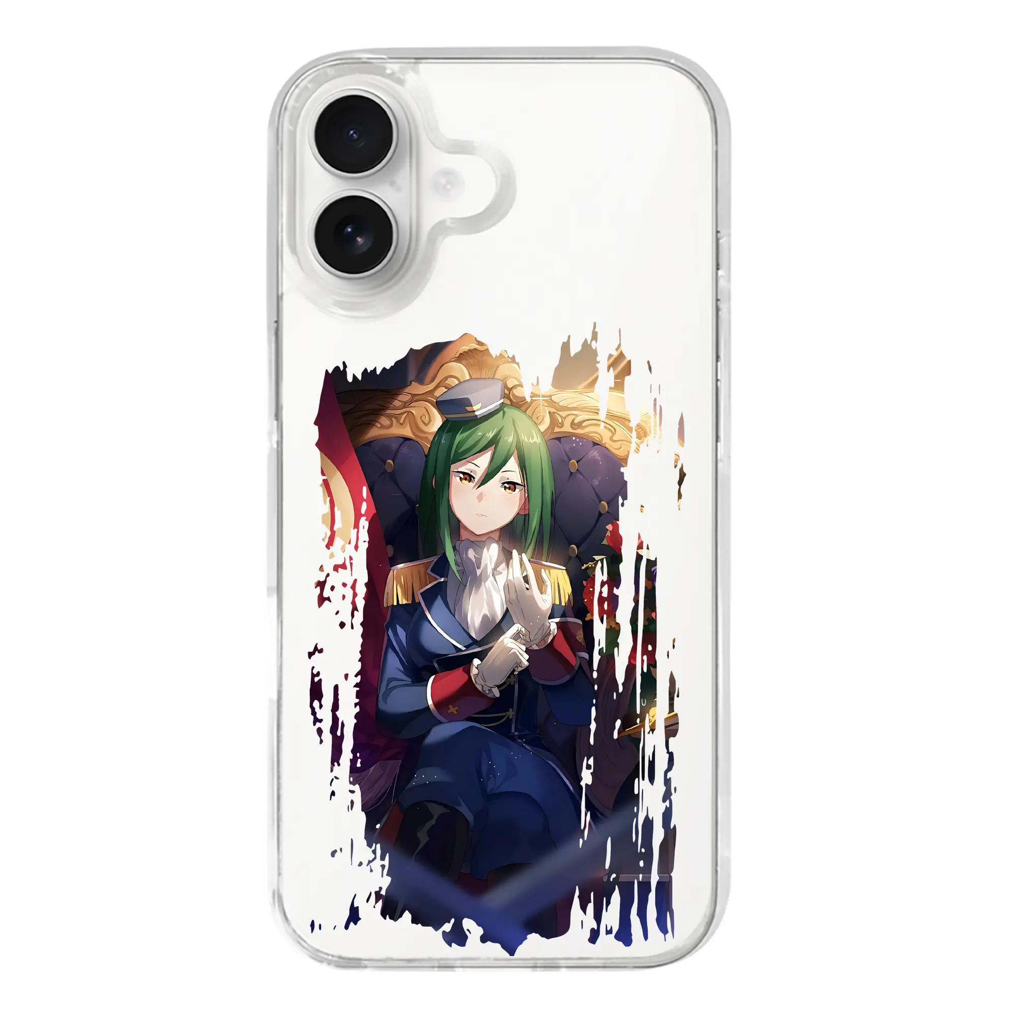 リゼロ グッズ シオン - iPhone 17シリーズ 透明スマホケース – 薄型・耐衝撃・精密フィット保護カバー